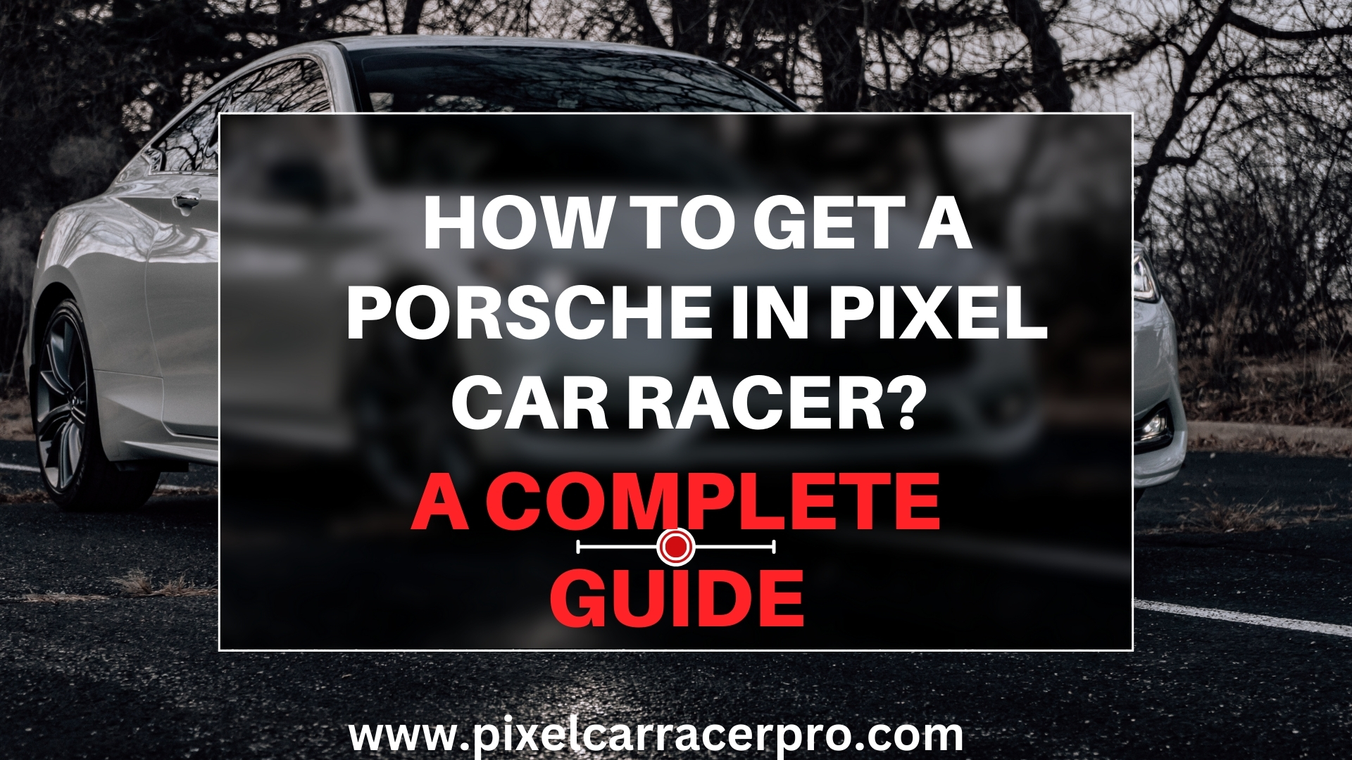 porsche in pixel car racer